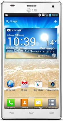 Смартфон LG Optimus 4X HD P880 White - Осинники
