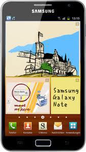 Смартфон Samsung Galaxy Note GT-N7000 Blue - Осинники